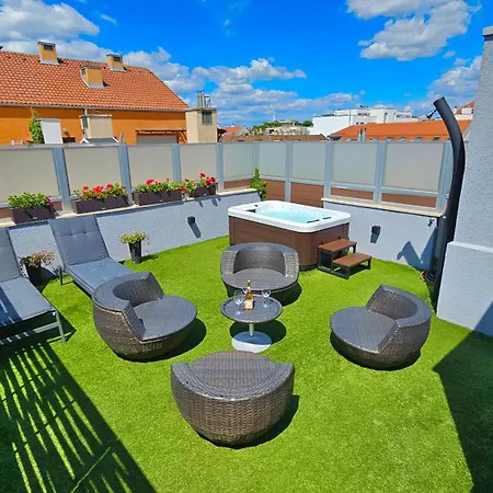 Jacuzzi Tuscany Terrace Free Parking Budapest