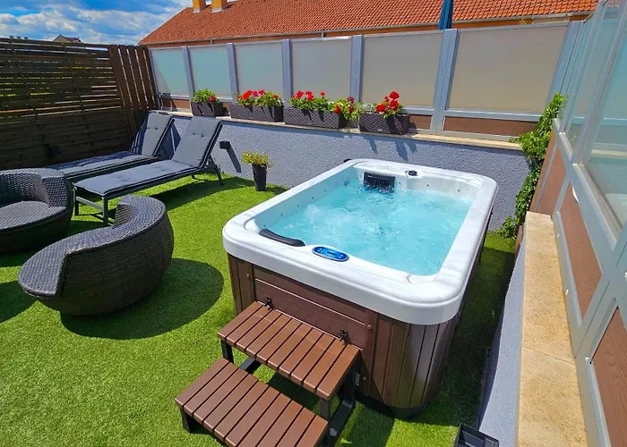 Jacuzzi Tuscany Terrace Free Parking Budapeste